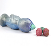 Super large koi ovulatory device pseudopenis dildo